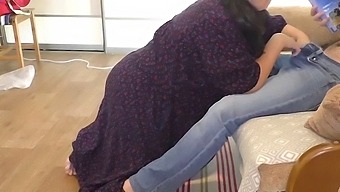 Mature Milf Gives Son A Blowjob And Anal Sex