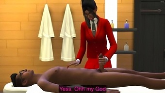 Young Man Experiences Indian Massage For The First Time After Work - Indian Sex