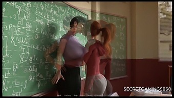 Futa 3d Animáció: Milf Nagy Mellekkel És Nagy Fasszal Kapja A Creampied-Et