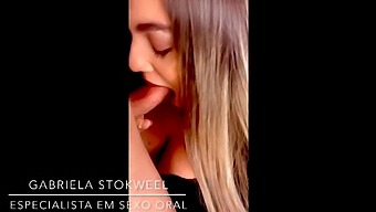 Gabriela Stokweel Delivers A Flawless Oral Performance Until Climax - Book Your Session With Me