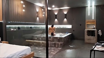 Amazing Sex In A Hotel Shower