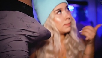 Aroused Blonde Seduces Her Boyfriend And Turns Him On