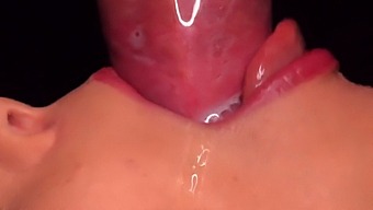 Verified Amateur Gives A Sloppy Blowjob And Swallows Cum
