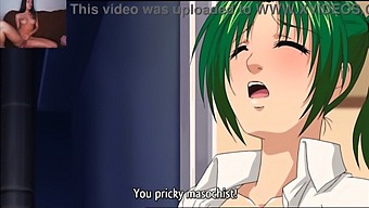 Wet And Wild: Anime Babe Gets Held Up By A Hard Cock
