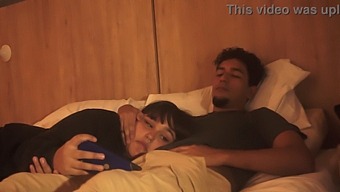 My Stepbrother Takes Advantage Of Being Alone With Me To Watch Porn And Have Sex