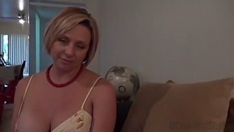 Big Ass Blonde Milf Brianna Beach Has A Taboo Desire To Watch Her Step Son Masturbate.