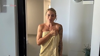 My Neighbor Finds Me Masturbating And Decides To Perform A Deepthroat On Me.